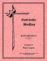 PATRIOTIC MEDLEY ALTO SAX SOLO WITH PIANO cover Thumbnail